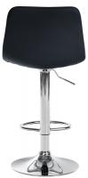 2er Set Barhocker Divo Kunstleder chrom schwarz 2er Set Barhocker Divo Kunstleder chrom schwarz
