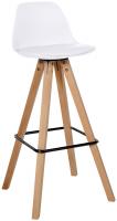 Barhocker Corbin Kunstleder Square natura weiß Barhocker Corbin Kunstleder Square natura weiß