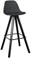 Barhocker Corbin Kunstleder Square schwarz schwarz Barhocker Corbin Kunstleder Square schwarz schwarz