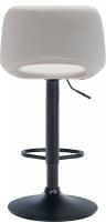 2er Set Barhocker Camden Samt schwarz creme 2er Set Barhocker Camden Samt schwarz creme