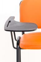 Stuhl Ken mit Klapptisch Kunstleder orange Stuhl Ken mit Klapptisch Kunstleder orange