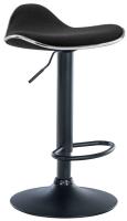 Barhocker Shanghai Stoff schwarz schwarz Barhocker Shanghai Stoff schwarz schwarz