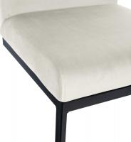 Barhocker Hopewell Samt B creme 
