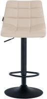 Barhocker Jerry Kunstleder schwarz creme Barhocker Jerry Kunstleder schwarz creme