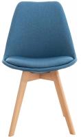 4er Set Stuhl Linares Stoff blau 4er Set Stuhl Linares Stoff blau
