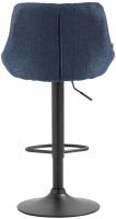 Barhocker Lazio Stoff schwarz blau Barhocker Lazio Stoff schwarz blau