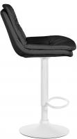 Barhocker Laurel Kunstleder weiß schwarz Barhocker Laurel Kunstleder weiß schwarz