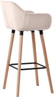 Barhocker Grant Samt creme Barhocker Grant Samt creme