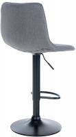 Barhocker Lex Stoff Schwarz grau Barhocker Lex Stoff Schwarz grau