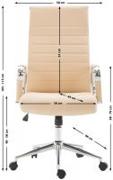 Bürostuhl Kolumbus creme 