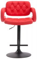 Barhocker Dublin schwarz rot Barhocker Dublin schwarz rot