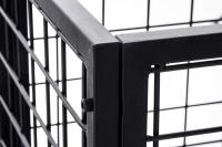 Kaminholzständer Forrest 40x40x120 schwarz 