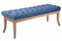 Sitzbank Ramses Stoff antik-hell 120 cm blau Sitzbank Ramses Stoff antik-hell 120 cm blau