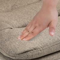 2er Set Barhocker Damar Stoff schwarz taupe 2er Set Barhocker Damar Stoff schwarz taupe