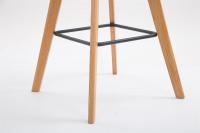 Barhocker Metz Stoff Natura grau Barhocker Metz Stoff Natura grau