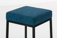 Barhocker Montreal B85 Stoff blau Barhocker Montreal B85 Stoff blau