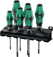 Schraubendrehersatz 367/6 TORX BO 6-tlg.TORX® m.Bohr.2K-Griff Rundkl.WERA Schraubendrehersatz 367/6 TORX BO 6-tlg.TORX® m.Bohr.2K-Griff Rundkl.WERA