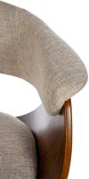 2er Set Barhocker Vestal Stoff walnuss/creme 2er Set Barhocker Vestal Stoff walnuss/creme