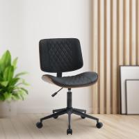 Bürostuhl Plover Kunstleder walnuss/schwarz Bürostuhl Plover Kunstleder walnuss/schwarz
