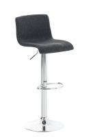 Barhocker Hoover Stoff dunkelgrau Barhocker Hoover Stoff dunkelgrau