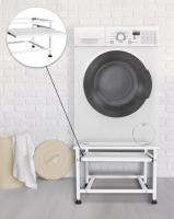 Waschmaschinen-Untergestell Melfort weiß 