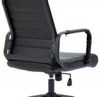 Bürostuhl Kolumbus Echtleder schwarz/schwarz Bürostuhl Kolumbus Echtleder schwarz/schwarz