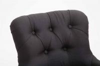Barhocker Lakewood Stoff, Antik-hell schwarz 