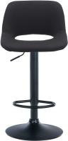 2er Set Barhocker Camden Stoff schwarz schwarz 2er Set Barhocker Camden Stoff schwarz schwarz