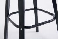 2er Set Barhocker Avika Kunststoff schwarz schwarz 2er Set Barhocker Avika Kunststoff schwarz schwarz