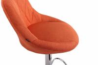 2er Set Barhocker Lazio Stoff orange 2er Set Barhocker Lazio Stoff orange