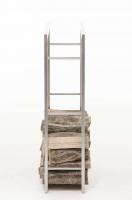 Kaminholzständer Keri 25x80x100 edelstahl Kaminholzständer Keri 25x80x100 edelstahl
