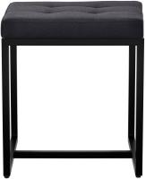 Sitzhocker Barci B Stoff schwarz Sitzhocker Barci B Stoff schwarz