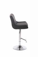 Barhocker Club Kunstleder grau Barhocker Club Kunstleder grau