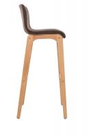 Barhocker Hoover Stoff Natura braun Barhocker Hoover Stoff Natura braun