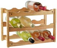 Weinregal Morena walnuss 