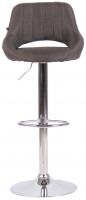 2er Set Barhocker Milet Stoff C dunkelgrau 2er Set Barhocker Milet Stoff C dunkelgrau