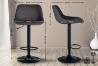 Barhocker Loft Samt dunkelgrau Barhocker Loft Samt dunkelgrau