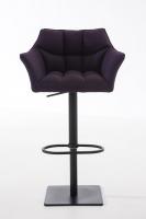 Barhocker Damaso B Stoff lila Barhocker Damaso B Stoff lila