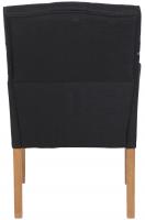 2er Set Stuhl Sugar Stoff antik-hell schwarz 2er Set Stuhl Sugar Stoff antik-hell schwarz