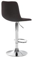 2er Set Barhocker Divo Stoff Chrom taupe 2er Set Barhocker Divo Stoff Chrom taupe