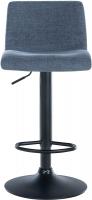 Barhocker Branford Stoff blau Barhocker Branford Stoff blau