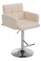 Barhocker Los Angeles Kunstleder creme Barhocker Los Angeles Kunstleder creme