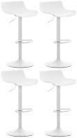 4er Set Barhocker Aveiro weiß 4er Set Barhocker Aveiro weiß