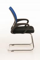 Besucherstuhl Eureka blau 