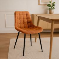 Esszimmerstuhl Sardna Cord orange Esszimmerstuhl Sardna Cord orange