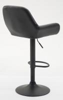 2er Set Barhocker Braga Kunstleder schwarz schwarz 2er Set Barhocker Braga Kunstleder schwarz schwarz