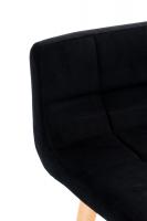 2er Set Barhocker Lincoln Samt schwarz 2er Set Barhocker Lincoln Samt schwarz