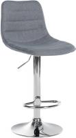 Barhocker Lex Stoff Chrom grau Barhocker Lex Stoff Chrom grau