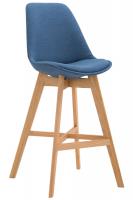 Barhocker Cannes Stoff Natura blau Barhocker Cannes Stoff Natura blau