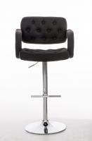 Barhocker Dublin STOFF schwarz 